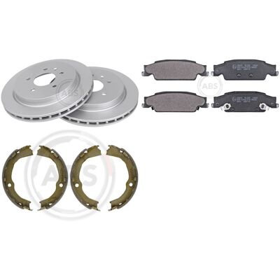 Abs Bremsscheiben 298mm + Beläge + Handbremsbacken Hinten Für Cadillac Cts: Bremsbackensatz A.b.s.: 9428 Cadillac: 25814678 Cifam: 153685 Metelli: 530 Abs Bremsscheiben 298mm + Beläge + Handbremsbacken Hinten Für Cadillac Cts: Bremsbackensatz A.b.s.: 9428 Cadillac: 25814678 Cifam: 153685 Metelli: 530