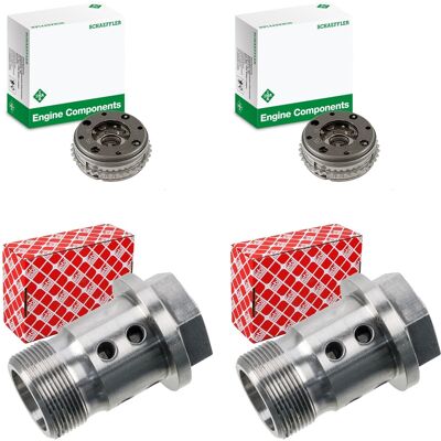 Febi Bilstein 2x Ina Nockenwellenversteller + 2x Febi Ventile Passend Für Bmw Mini B38 B48 B58: Steuerventil, Nockenwellenverstellung Ackoja: A530029 Bmw: 113686176 Febi Bilstein 2x Ina Nockenwellenversteller + 2x Febi Ventile Passend Für Bmw Mini B38 B48 B58: Steuerventil, Nockenwellenverstellung Ackoja: A530029 Bmw: 113686176