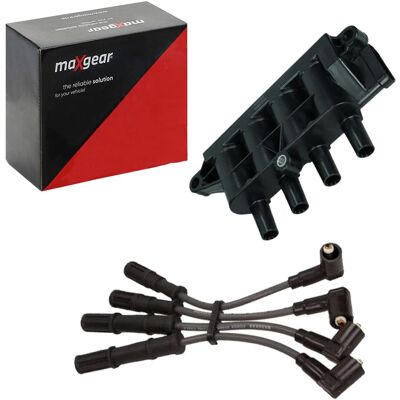 Maxgear Zündspule+zündleitungssatz Passend Für 1.2+1.4 Fiat 500+c Punto 199 Idea: Zündspule Abakus: 12201107 Abarth: 55195775 Abarth: 55195776 Abarth: Maxgear Zündspule+zündleitungssatz Passend Für 1.2+1.4 Fiat 500+c Punto 199 Idea: Zündspule Abakus: 12201107 Abarth: 55195775 Abarth: 55195776 Abarth: