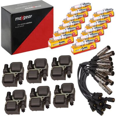 MAXGEAR + Weitere 6x Maxgear Zündspule+leitung+ngk Kerzen Passend Für Mercedes Vito W639 W203 W211: Zündspule Abakus: 12201079 Aic: 52874 Ap Xenergy: Xe8305 Ashika: 780 MAXGEAR + Weitere 6x Maxgear Zündspule+leitung+ngk Kerzen Passend Für Mercedes Vito W639 W203 W211: Zündspule Abakus: 12201079 Aic: 52874 Ap Xenergy: Xe8305 Ashika: 780