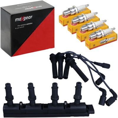Maxgear Zündspule+zündleitungssatz+ngk Kerzen Passend Für Chevrolet Aveo 1.2: Zündkerze Borgwarner (beru): Z506 Bosch: 0242229699 Bosch: 0242230806 Bo Maxgear Zündspule+zündleitungssatz+ngk Kerzen Passend Für Chevrolet Aveo 1.2: Zündkerze Borgwarner (beru): Z506 Bosch: 0242229699 Bosch: 0242230806 Bo