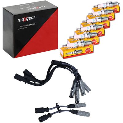 Maxgear Zündleitungssatz+ngk Zündkerzen Passend Für 0.6 Smart 450 Cabrio Coupe: Zündkerze Bogap: A1514119 Bosch: 0242240648 Champion: Oe217 Denso: K20 Maxgear Zündleitungssatz+ngk Zündkerzen Passend Für 0.6 Smart 450 Cabrio Coupe: Zündkerze Bogap: A1514119 Bosch: 0242240648 Champion: Oe217 Denso: K20