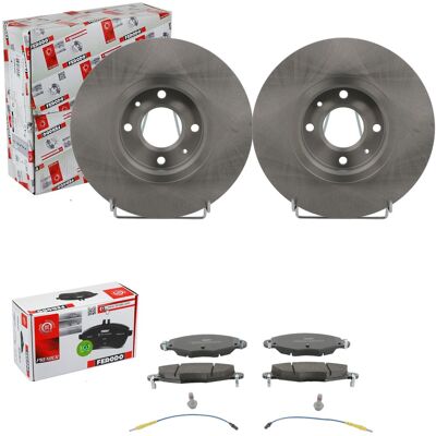 Ferodo Bremsscheiben 288mm + Beläge Vorne Passend Für Citroen C5 Limo + Kombi: Bremsbelagsatz, Scheibenbremse A.b.s.: 37285 Ap Xenergy: X41212 Ashika: Ferodo Bremsscheiben 288mm + Beläge Vorne Passend Für Citroen C5 Limo + Kombi: Bremsbelagsatz, Scheibenbremse A.b.s.: 37285 Ap Xenergy: X41212 Ashika: