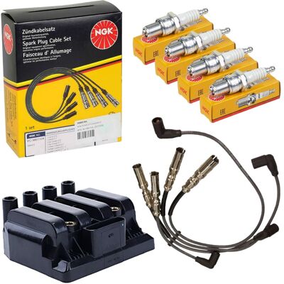 Ngk Zündspule+leitungssatz+zündkerze Passend Für 2.0vw Bora Golf 4 Motorcode Azj: Zündspule Abakus: 12201073 Ap Xenergy: Xe8054 Ashika: Bo0909jm Astem Ngk Zündspule+leitungssatz+zündkerze Passend Für 2.0vw Bora Golf 4 Motorcode Azj: Zündspule Abakus: 12201073 Ap Xenergy: Xe8054 Ashika: Bo0909jm Astem