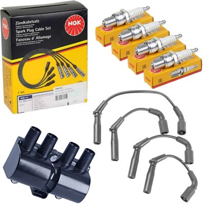 Ngk Zündspule+leitungssatz+zündkerzen Passend Für Chevrolet Aveo Kalos Matiz: Zündspule Abakus: 12201023 Ap Xenergy: Xe8004b Ashika: 780ww03 Astemo: 2 Ngk Zündspule+leitungssatz+zündkerzen Passend Für Chevrolet Aveo Kalos Matiz: Zündspule Abakus: 12201023 Ap Xenergy: Xe8004b Ashika: 780ww03 Astemo: 2