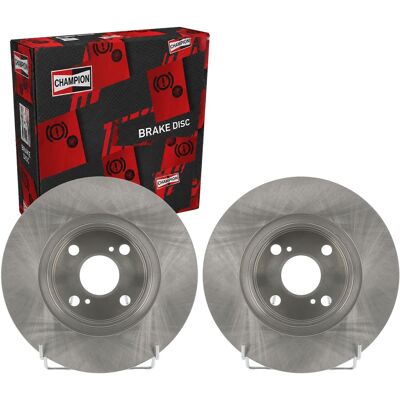 2x Champion Bremsscheiben 266mm Voll Hinten Passend Für Toyota Corolla: Bremsscheibe A.b.s.: 16543 Aisin: A6r2002s Ashika: 6102235c Ate: 24010901591 B 2x Champion Bremsscheiben 266mm Voll Hinten Passend Für Toyota Corolla: Bremsscheibe A.b.s.: 16543 Aisin: A6r2002s Ashika: 6102235c Ate: 24010901591 B