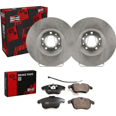 Champion Bremsscheiben 304mm + Beläge Vorne Für Citroen C5 3 Rd + Peugeot 407: Bremsscheibe A.b.s.: 17773 Abakus: 23103101 Abakus: 231031012 Aisin: Q6 Champion Bremsscheiben 304mm + Beläge Vorne Für Citroen C5 3 Rd + Peugeot 407: Bremsscheibe A.b.s.: 17773 Abakus: 23103101 Abakus: 231031012 Aisin: Q6