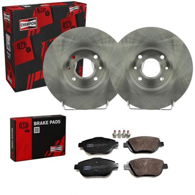 Champion Bremsscheiben 283mm + Beläge Vorne Passend Für Citroen C3 C4 Ds3: Bremsscheibe A.b.s.: 17338 Abakus: 23103008 Abakus: 231030082 Aic: 59083 Ai Champion Bremsscheiben 283mm + Beläge Vorne Passend Für Citroen C3 C4 Ds3: Bremsscheibe A.b.s.: 17338 Abakus: 23103008 Abakus: 231030082 Aic: 59083 Ai
