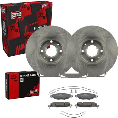 Champion Bremsscheiben 288mm + Beläge Vorne Passend Für Citroen C5 Limo + Kombi: Bremsscheibe A.b.s.: 16901 Aisin: Q6f1584s Ashika: 60000607c Ate: 240 Champion Bremsscheiben 288mm + Beläge Vorne Passend Für Citroen C5 Limo + Kombi: Bremsscheibe A.b.s.: 16901 Aisin: Q6f1584s Ashika: 60000607c Ate: 240