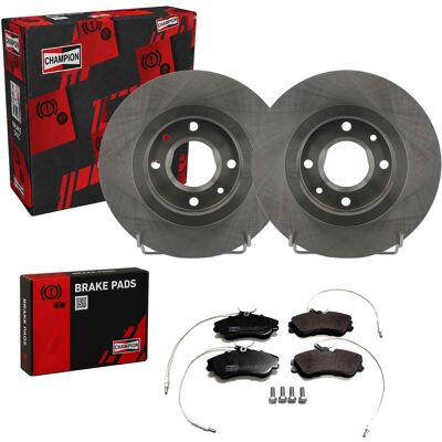 Champion Bremsscheiben 266mm+ Beläge Vorne Für Citroen Berlingo Peugeot Partner: Bremsbelagsatz, Scheibenbremse A.b.s.: 37016 A.b.s.: 37152 Abakus: 23 Champion Bremsscheiben 266mm+ Beläge Vorne Für Citroen Berlingo Peugeot Partner: Bremsbelagsatz, Scheibenbremse A.b.s.: 37016 A.b.s.: 37152 Abakus: 23