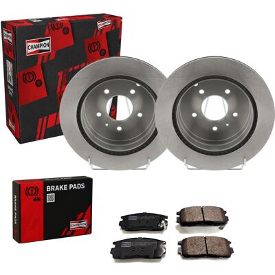 Champion Bremsscheiben 303mm + Beläge Hinten Für Opel Antara + Chevrolet Captiva: Bremsbelagsatz, Scheibenbremse A.b.s.: 37583 Abakus: 23102076 Aisin: Champion Bremsscheiben 303mm + Beläge Hinten Für Opel Antara + Chevrolet Captiva: Bremsbelagsatz, Scheibenbremse A.b.s.: 37583 Abakus: 23102076 Aisin: