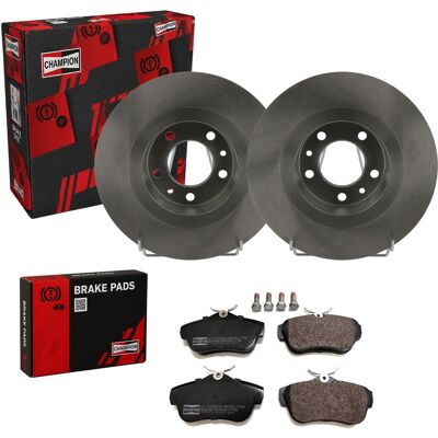Champion Bremsscheiben + Beläge Hinten Für Citroen Jumpy Fiat Scudo + Expert: Bremsbelagsatz, Scheibenbremse A.b.s.: 37577 A.b.s.: 37590 Abakus: 23101 Champion Bremsscheiben + Beläge Hinten Für Citroen Jumpy Fiat Scudo + Expert: Bremsbelagsatz, Scheibenbremse A.b.s.: 37577 A.b.s.: 37590 Abakus: 23101