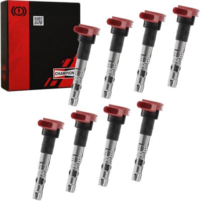 8x Champion Zündspule 4-polig Passend Für 3.7+4.2 V8 Audi A6 C6 A8 D3 Vw Phaeton: Zündspule Ap Xenergy: Xe9002c Ap Xenergy: Xe9002cr Ashika: Bo0925jm 8x Champion Zündspule 4-polig Passend Für 3.7+4.2 V8 Audi A6 C6 A8 D3 Vw Phaeton: Zündspule Ap Xenergy: Xe9002c Ap Xenergy: Xe9002cr Ashika: Bo0925jm