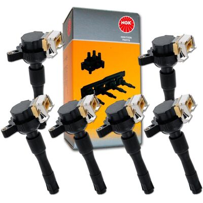 6 Ngk Zündspule 48009/u5005 Passend Für Bmw 3 E36 E46 5 E39 7 E38 X5 E53 Z3: Zündspule Abakus: 12201003 Aic: 51374 Ap Xenergy: Xe5018 Ap Xenergy: Xe73 6 Ngk Zündspule 48009/u5005 Passend Für Bmw 3 E36 E46 5 E39 7 E38 X5 E53 Z3: Zündspule Abakus: 12201003 Aic: 51374 Ap Xenergy: Xe5018 Ap Xenergy: Xe73