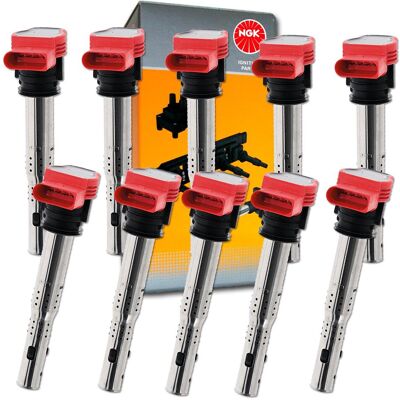 10x Ngk Zündspule 48041/u5014 Für Audi A6 C6 A8 R8 Lamborghini Gallardo Spyder: Zündspule Abakus: 12201074 Ap Xenergy: Xe9002ar Ashika: Bo0912jm Ashik 10x Ngk Zündspule 48041/u5014 Für Audi A6 C6 A8 R8 Lamborghini Gallardo Spyder: Zündspule Abakus: 12201074 Ap Xenergy: Xe9002ar Ashika: Bo0912jm Ashik