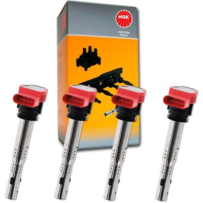 4x Ngk Zündspule 48041/u5014 Für Audi A4 Avant (b6) 2.0 Fsi Motorcode: Awa: Zündspule Abakus: 12201074 Ap Xenergy: Xe9002ar Ashika: Bo0912jm Ashika: B 4x Ngk Zündspule 48041/u5014 Für Audi A4 Avant (b6) 2.0 Fsi Motorcode: Awa: Zündspule Abakus: 12201074 Ap Xenergy: Xe9002ar Ashika: Bo0912jm Ashika: B