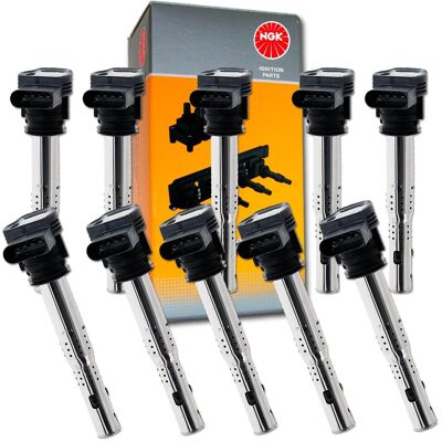 10x Ngk Zündspule 48042 / U5015 Passend Für Audi R8 Lamborghini Gallardo 5.2: Zündspule Abakus: 12201021 Aisin: Escvg0183 Ap Xenergy: Xe9002a Ashika: 10x Ngk Zündspule 48042 / U5015 Passend Für Audi R8 Lamborghini Gallardo 5.2: Zündspule Abakus: 12201021 Aisin: Escvg0183 Ap Xenergy: Xe9002a Ashika: