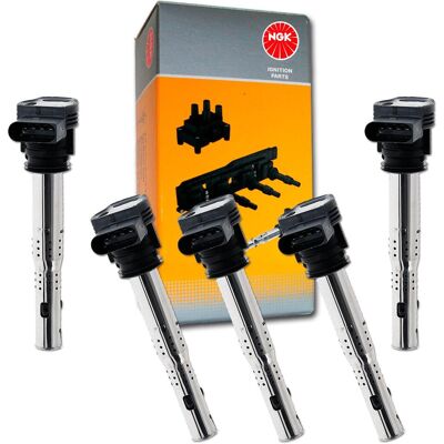 5x Ngk Zündspule 48042/u5015 Für Audi A3 Rs3 Rsq3 Tt Vw Jetta 3 New Beetle 2.5: Zündspule Abakus: 12201021 Aisin: Escvg0183 Ap Xenergy: Xe9002a Ashika 5x Ngk Zündspule 48042/u5015 Für Audi A3 Rs3 Rsq3 Tt Vw Jetta 3 New Beetle 2.5: Zündspule Abakus: 12201021 Aisin: Escvg0183 Ap Xenergy: Xe9002a Ashika