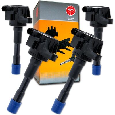 4x Ngk Zündspule Passend Für Honda Civic Vii Viii (es) Honda Jazz Ii (gd, Ge3): Zündspule Abakus: 12201050 Ackoja: A26700023 Ap Xenergy: Xe7012d Ashik 4x Ngk Zündspule Passend Für Honda Civic Vii Viii (es) Honda Jazz Ii (gd, Ge3): Zündspule Abakus: 12201050 Ackoja: A26700023 Ap Xenergy: Xe7012d Ashik