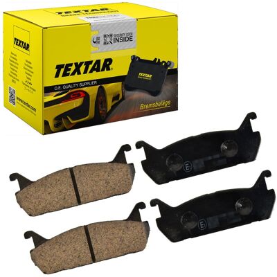 Textar Mazda 323 Hinterachse Scheibenbremssatz - Bremsbeläge Textar Mazda 323 Hinterachse Scheibenbremssatz - Bremsbeläge