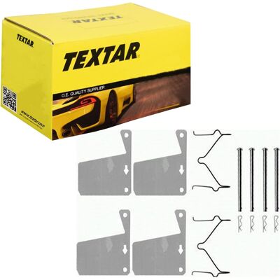 Textar Montage-satz Bremsbeläge Zubehör Vorne Passend Für Ford Capri Consul Esco: Textar Montage-satz Bremsbeläge Zubehör Vorne Passend Für Ford Capri Consul Esco: