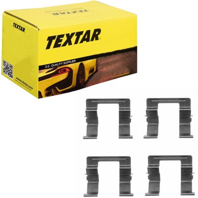 Textar Montage-satz Bremsbeläge Zubehör Vorne Passend Für Mazda 6 82500100: Textar Montage-satz Bremsbeläge Zubehör Vorne Passend Für Mazda 6 82500100: