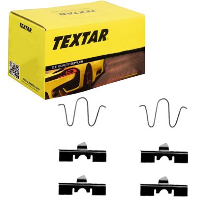 Textar Montage-satz Bremsbeläge Zubehör Hinten Passend Für Daihatsu Charade Gran: Textar Montage-satz Bremsbeläge Zubehör Hinten Passend Für Daihatsu Charade Gran: