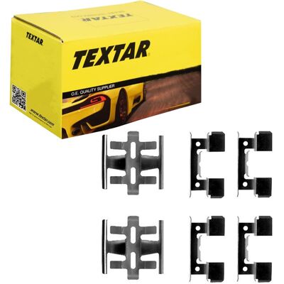 Textar Montage-satz Bremsbeläge Zubehör Vorne Passend Für Honda Civic 82044800: Textar Montage-satz Bremsbeläge Zubehör Vorne Passend Für Honda Civic 82044800:
