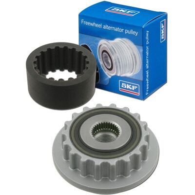 Skf Freilauf-riemenscheibe + Flexible Muffe Für Vw T5 Bus 2.5 Tdi Touareg Tdi: Flexible Kupplungsmuffe-satz Audi: 070903327c Audi: 070903327d Gates: K Skf Freilauf-riemenscheibe + Flexible Muffe Für Vw T5 Bus 2.5 Tdi Touareg Tdi: Flexible Kupplungsmuffe-satz Audi: 070903327c Audi: 070903327d Gates: K