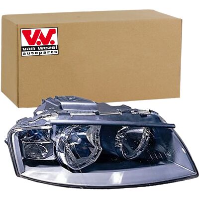 Van Wezel Audi A3 Scheinwerfer - Rechts, Klar, H7, Stellmotor Van Wezel Audi A3 Scheinwerfer - Rechts, Klar, H7, Stellmotor