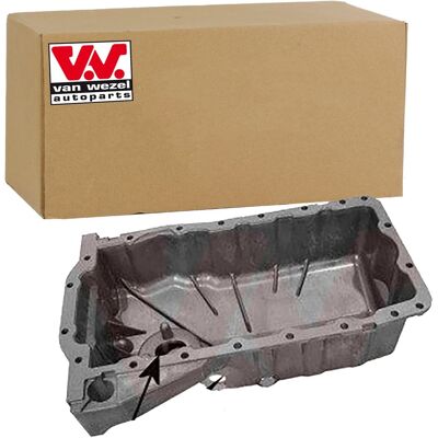 Van Wezel Modell 038103603M Aluminium Ölwanne - Ölwanne Van Wezel Modell 038103603M Aluminium Ölwanne - Ölwanne