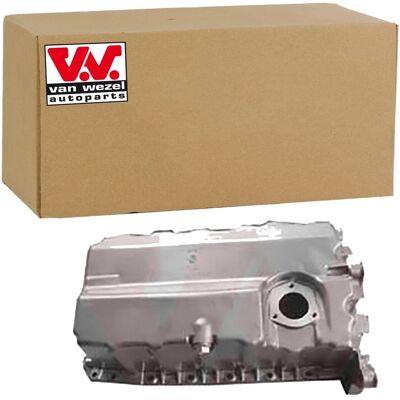 Van Wezel Ölwanne für Audi A3 - Aluminium, Ohne Dichtung, Sensorbohrung Van Wezel Ölwanne für Audi A3 - Aluminium, Ohne Dichtung, Sensorbohrung