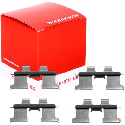 Herth+buss Montagesatz Bremsbeläge Hinterachse - Brake Pad Set Herth+buss Montagesatz Bremsbeläge Hinterachse - Brake Pad Set