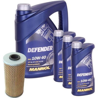 SCT GERMANY Ölfilter Sct Sh429 + 8 Liter Motoröl Mannol Defender Sae 10w-40 Sl/cf A3/b3: Ölfilter Amc Filter: Fof10140 Ashika: 10eco106 Ashika: Foe006jm Ashika: F SCT GERMANY Ölfilter Sct Sh429 + 8 Liter Motoröl Mannol Defender Sae 10w-40 Sl/cf A3/b3: Ölfilter Amc Filter: Fof10140 Ashika: 10eco106 Ashika: Foe006jm Ashika: F