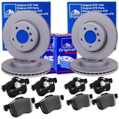 Ate Bremsscheiben + Beläge Vorne + Hinten Für Vw Golf 7 R Gti Audi S3 Leon 5f: Bremsscheibe: 5q0615301g, 5q0615301c, 8s0615301, 1k0615301ad, 3c0615301 Ate Bremsscheiben + Beläge Vorne + Hinten Für Vw Golf 7 R Gti Audi S3 Leon 5f: Bremsscheibe: 5q0615301g, 5q0615301c, 8s0615301, 1k0615301ad, 3c0615301