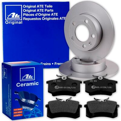 Ate Bremsscheiben 251mm + Ceramic Beläge Hinten Passend Für Alfa Romeo 147 937: Bremsscheibe: 164062610001, 60569164, 60653479, 60658566, 60801786, 60 Ate Bremsscheiben 251mm + Ceramic Beläge Hinten Passend Für Alfa Romeo 147 937: Bremsscheibe: 164062610001, 60569164, 60653479, 60658566, 60801786, 60
