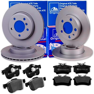 Ate Bremsscheiben + Beläge Vorne + Hinten Für Audi A4 8e B6 B7 + Seat Exeo 3r: Bremsscheibe: 3b0615301b, 4b0615301a, 4b0615301c, 8d0615301j, 8e0615301 Ate Bremsscheiben + Beläge Vorne + Hinten Für Audi A4 8e B6 B7 + Seat Exeo 3r: Bremsscheibe: 3b0615301b, 4b0615301a, 4b0615301c, 8d0615301j, 8e0615301