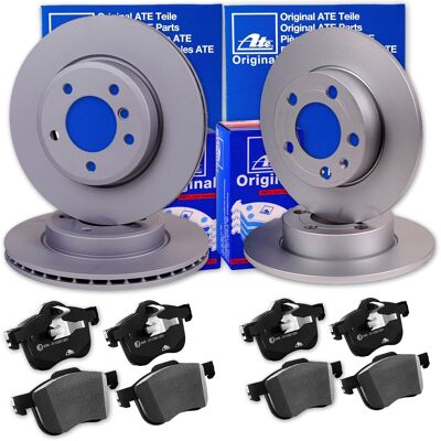 Ate Bremsscheiben + Beläge Vorne + Hinten Passend Für Audi A3 8v + Tt Fv: Bremsscheibe: 1k0615301aa, 561615301, 5c0615301b, 5c0615301e, 5n0615301, 5q0 Ate Bremsscheiben + Beläge Vorne + Hinten Passend Für Audi A3 8v + Tt Fv: Bremsscheibe: 1k0615301aa, 561615301, 5c0615301b, 5c0615301e, 5n0615301, 5q0