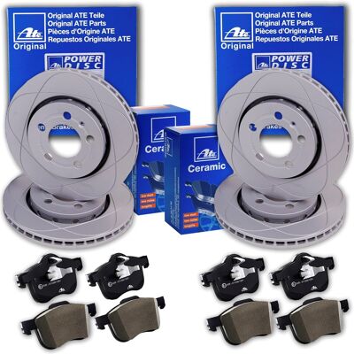 Ate Powerdisc Bremsscheiben + Ceramic Beläge Vorne + Hinten Für Audi A6 C6 4f: Bremsscheibe: 4f0615301g Bremsbelagsatz, Scheibenbremse: 4e0698151f, 4e Ate Powerdisc Bremsscheiben + Ceramic Beläge Vorne + Hinten Für Audi A6 C6 4f: Bremsscheibe: 4f0615301g Bremsbelagsatz, Scheibenbremse: 4e0698151f, 4e