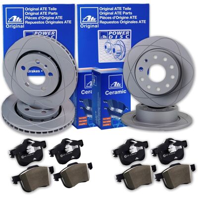Ate Powerdisc Bremsscheiben + Cermic Beläge Vorne+hinten Für Ford Galaxy + S-max: Bremsscheibe: 1379931, 1385590, 1405500, 1864280, 1892357, 1892358, Ate Powerdisc Bremsscheiben + Cermic Beläge Vorne+hinten Für Ford Galaxy + S-max: Bremsscheibe: 1379931, 1385590, 1405500, 1864280, 1892357, 1892358,