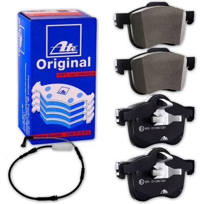 Ate Bremsbeläge + Warnkontakt Vorne Passend Für Bmw 5er E60 E61 + 6er E63 E64: Bremsbelagsatz, Scheibenbremse: 34111763089, 34116753668, 34112283764, Ate Bremsbeläge + Warnkontakt Vorne Passend Für Bmw 5er E60 E61 + 6er E63 E64: Bremsbelagsatz, Scheibenbremse: 34111763089, 34116753668, 34112283764,