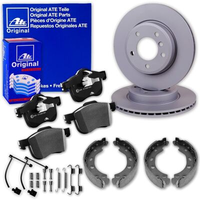 Ate Bremsscheiben + Beläge + Handbremse Hinten Passend Für Audi Q7 4l: Bremsscheibe: 7l6615601d, 7l6615601j, 7l8615601c, 7l8615601g, 95535240130, 9553 Ate Bremsscheiben + Beläge + Handbremse Hinten Passend Für Audi Q7 4l: Bremsscheibe: 7l6615601d, 7l6615601j, 7l8615601c, 7l8615601g, 95535240130, 9553