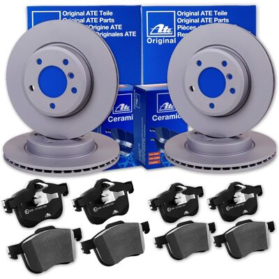 Ate Bremsscheiben + Ceramic Beläge Vorne+hinten Für Audi Q3 Auch Sportback + Sq2: Bremsscheibe: 5q0615301g, 5q0615301c, 8s0615301, 1k0615301ad, 3c0615 Ate Bremsscheiben + Ceramic Beläge Vorne+hinten Für Audi Q3 Auch Sportback + Sq2: Bremsscheibe: 5q0615301g, 5q0615301c, 8s0615301, 1k0615301ad, 3c0615