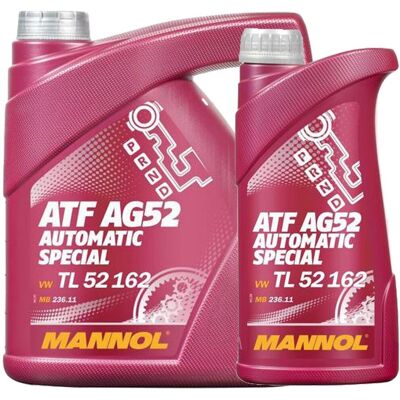 5 Liter Mannol Atf Ag52 Automatik Special Getriebeöl Passend Für Vw Tl 52162: 5 Liter Mannol Atf Ag52 Automatik Special Getriebeöl Passend Für Vw Tl 52162: