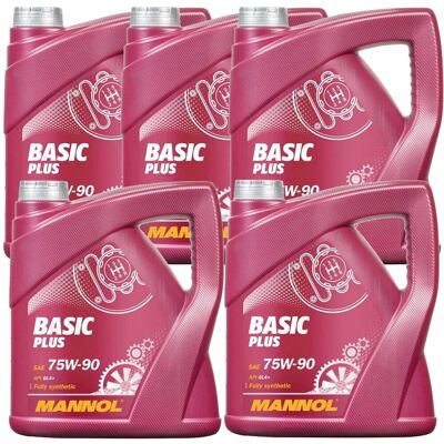 SCT GERMANY 20 Liter Getriebeöl Mannol Basic Plus Sae 75w-90 Api Gl-4+/ Gl4+: SCT GERMANY 20 Liter Getriebeöl Mannol Basic Plus Sae 75w-90 Api Gl-4+/ Gl4+: