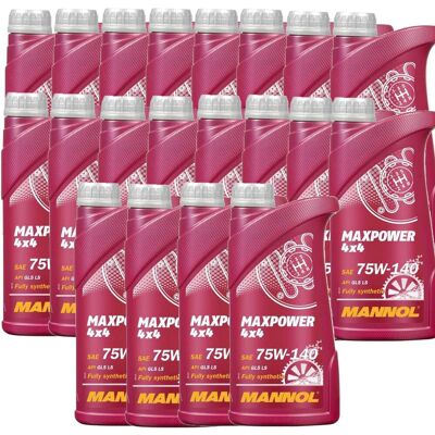 SCT GERMANY 20 Liter Sae 75w-140 Api Gl-5 Ls Limited Slip Getriebeöl/ Achsöl: SCT GERMANY 20 Liter Sae 75w-140 Api Gl-5 Ls Limited Slip Getriebeöl/ Achsöl: