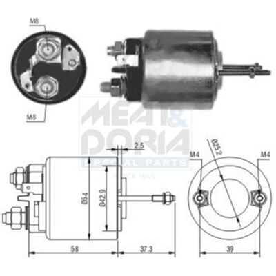 Meat & Doria Magnetschalter Starter Anlasser Passend Für Peugeot 504 505 604: Magnetschalter, Starter Citroën: 0000580272 Citroën: 00005802a4 Citroën: Meat & Doria Magnetschalter Starter Anlasser Passend Für Peugeot 504 505 604: Magnetschalter, Starter Citroën: 0000580272 Citroën: 00005802a4 Citroën: