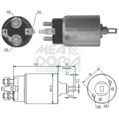 Meat & Doria Magnetschalter Starter Anlasser Passend Für Ford Maverick Nissan: Magnetschalter, Starter As-pl: Ss2008 As-pl: Ss2008p Era: Zm1981 Frankb Meat & Doria Magnetschalter Starter Anlasser Passend Für Ford Maverick Nissan: Magnetschalter, Starter As-pl: Ss2008 As-pl: Ss2008p Era: Zm1981 Frankb