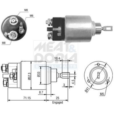Meat & Doria Magnetschalter Starter Anlasser Passend Für Mercedes-benz A-klasse: Magnetschalter, Starter As-pl: Ss0039 As-pl: Ss0039bosch As-pl: Ss003 Meat & Doria Magnetschalter Starter Anlasser Passend Für Mercedes-benz A-klasse: Magnetschalter, Starter As-pl: Ss0039 As-pl: Ss0039bosch As-pl: Ss003