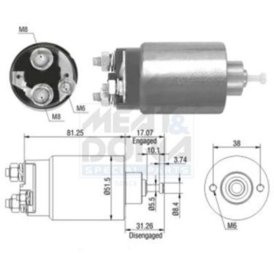 Meat & Doria Magnetschalter Starter Anlasser Passend Für Ford Cougar Courier: Magnetschalter, Starter As-pl: Ss9002 As-pl: Ss9002p As-pl: Ss9227p As-p Meat & Doria Magnetschalter Starter Anlasser Passend Für Ford Cougar Courier: Magnetschalter, Starter As-pl: Ss9002 As-pl: Ss9002p As-pl: Ss9227p As-p